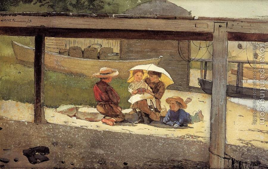 Winslow Homer : In Charge of Baby II